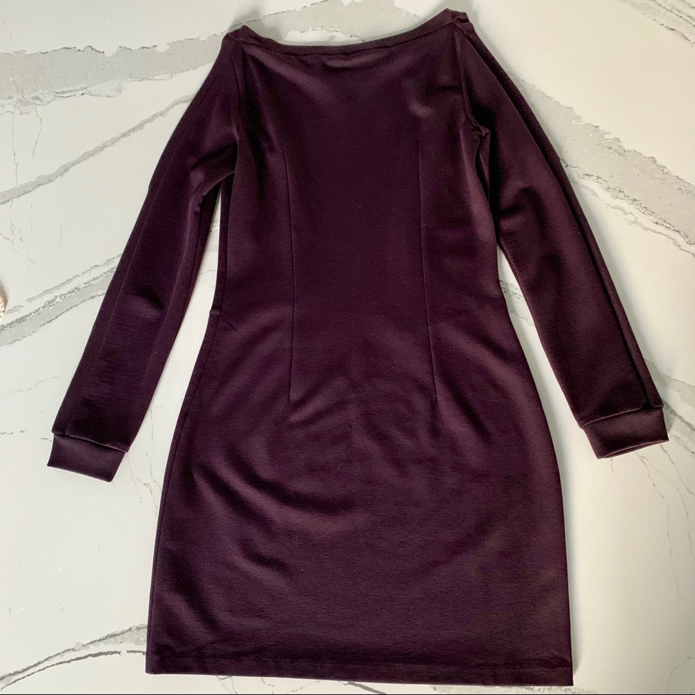 All Saints Emelle Cold Shoulder Dress 6 - Picture 5 of 8